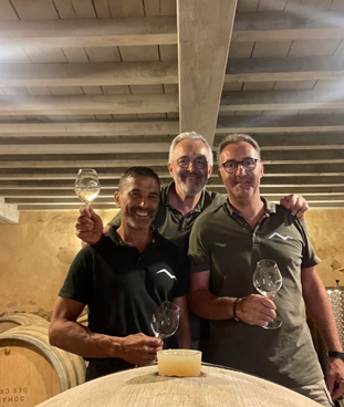 Photo portraits vignerons domaine crêts piéblanc 1